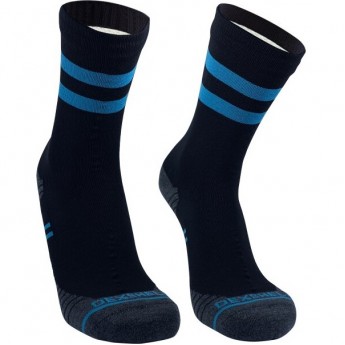 Водонепроницаемые носки DEXSHELL Running Lite с голубыми полосками M (39-42)